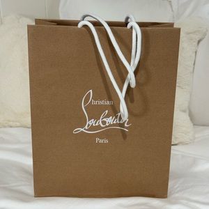 Empty Louboutin Shopping/Gift Bag